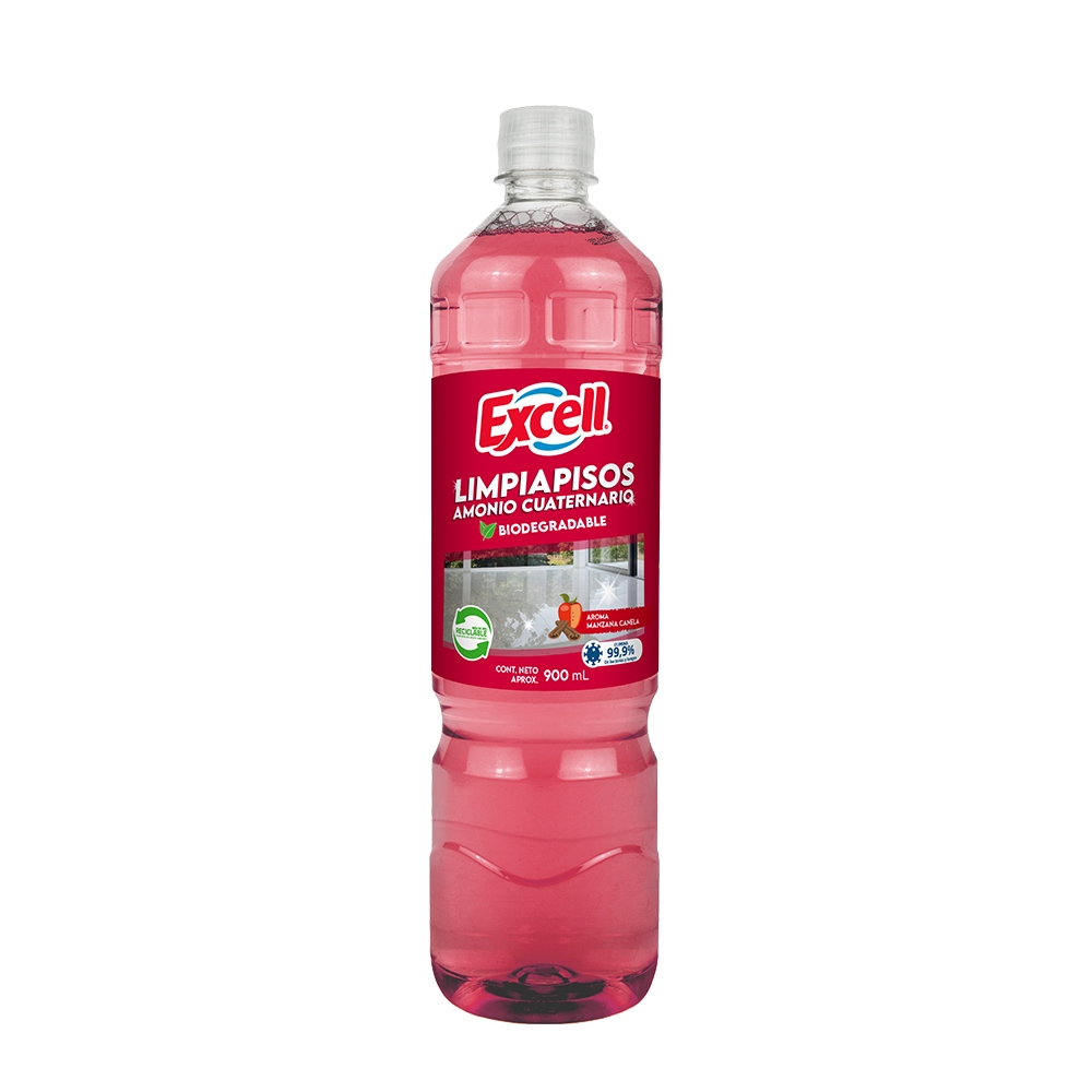 Limpia Pisos Aroma Manzana Canela 900ml Excell