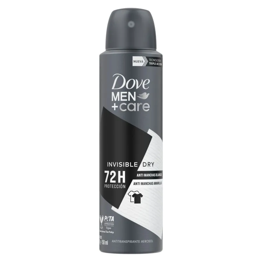 Desodorante Spray Dove Men Invisible Dry 150 ml