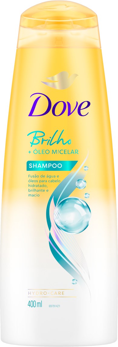 Shampoo Dove Oleo - Micelar 400ml