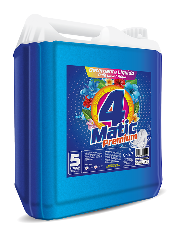 Detergente Liquido Matic Premiun 4 Albalux 5Lts