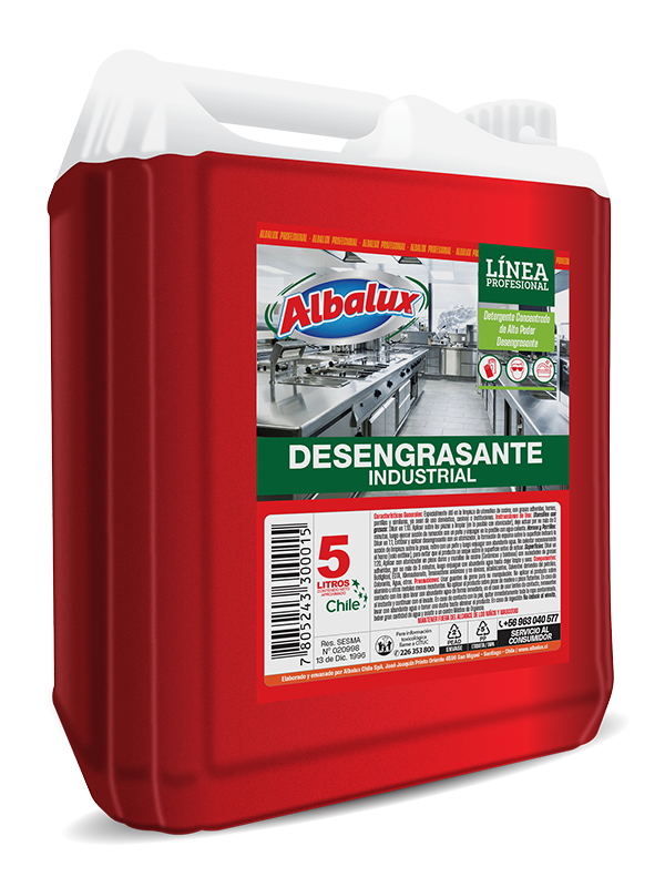 Desengrasante Industrial Albalux 5Lts. 