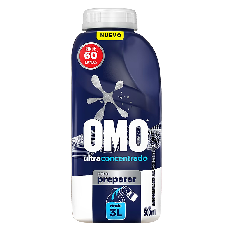 Detergente OMO Ultra Para Diluir 500ml