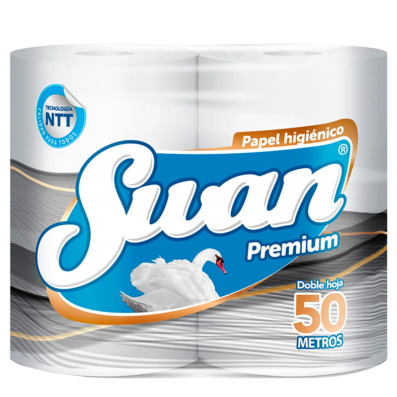 Papel Higiénico Swan Mi Hogar 50 m 32 Rollos.