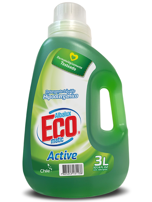 Detergente Liquido Eco Active 3Lts Albalux