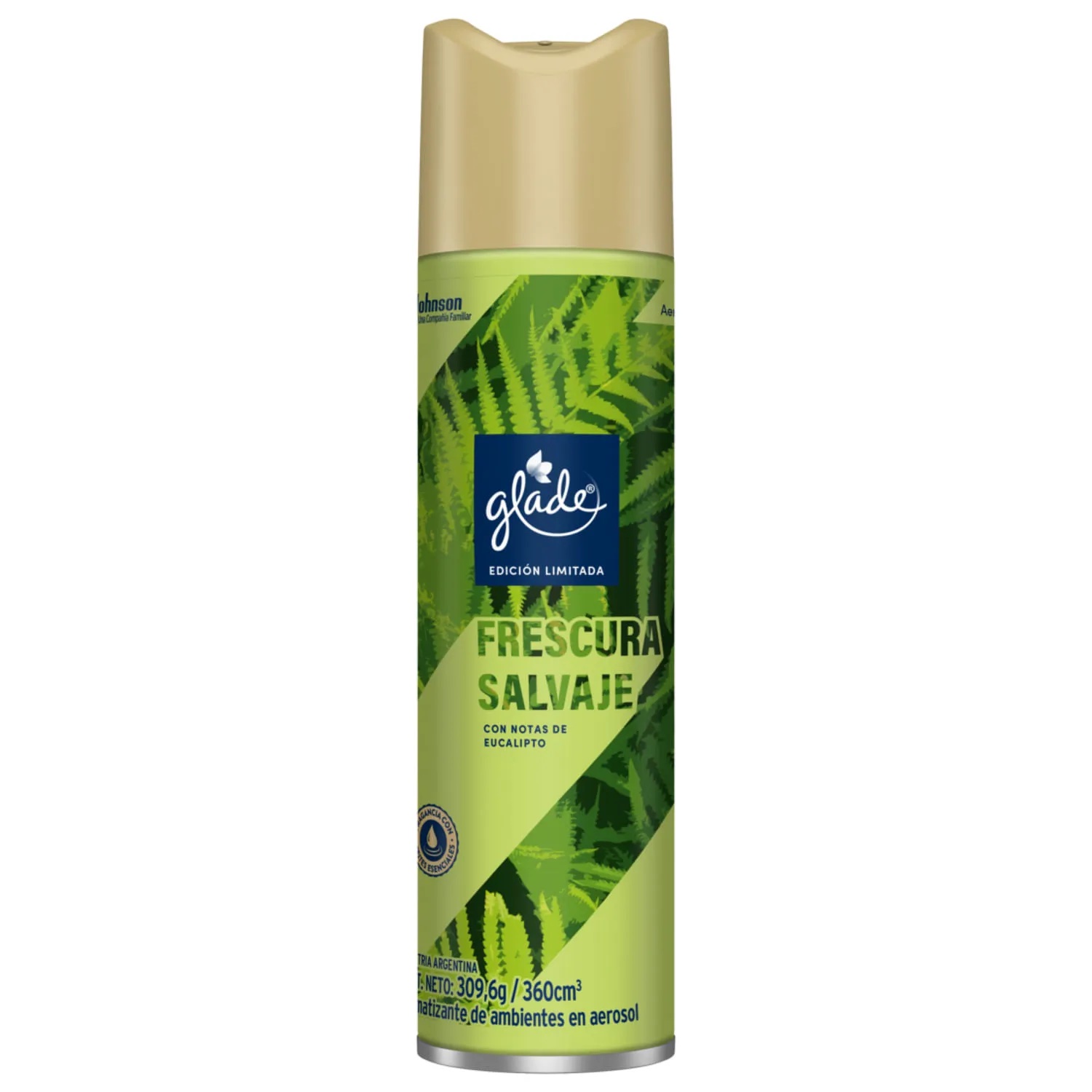 Desodorante Ambiental Aerosol Frescura Salvaje, 360 ml